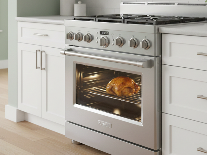 Kann ein Backofen Feuer fangen