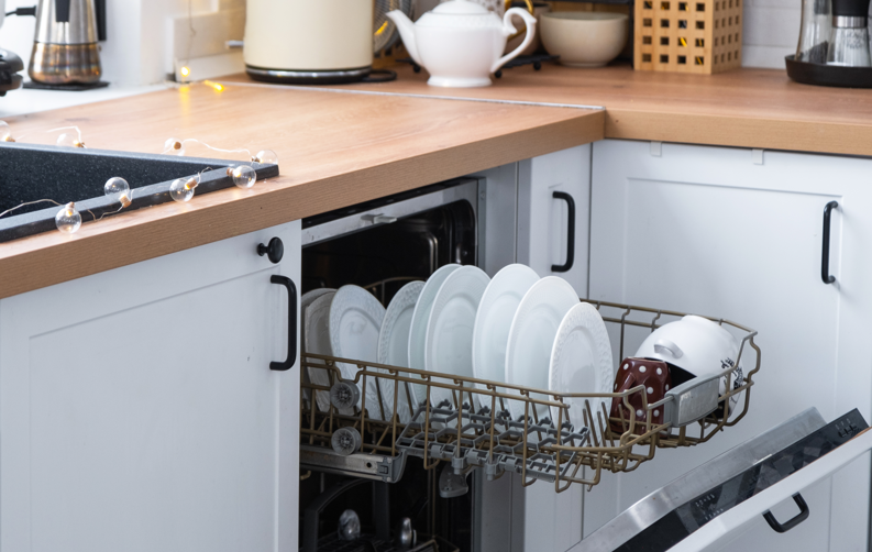 Warum ändern sich die Geräusche während des Spülens