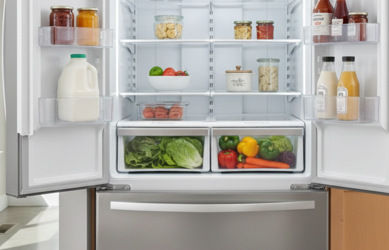 Warum sammelt sich Wasser im Kühlschrank