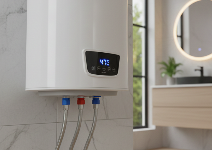 Warum verfärbt sich Warmwasser