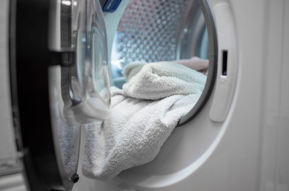 Was passiert, wenn der Trockner fast leer ist