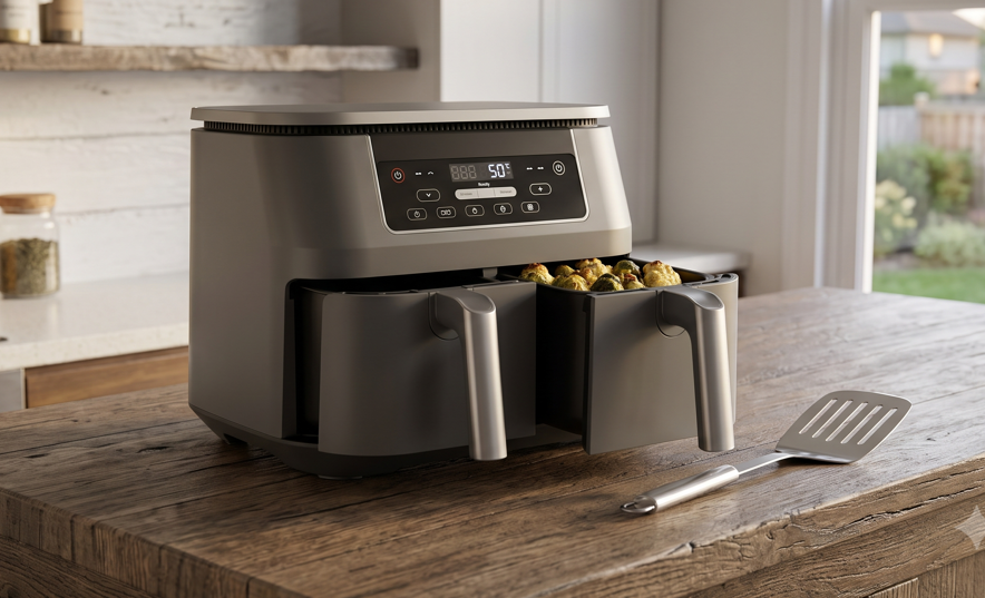 Dual-Zone-Airfryer