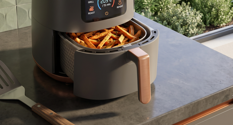 Essen wird im Airfryer trocken