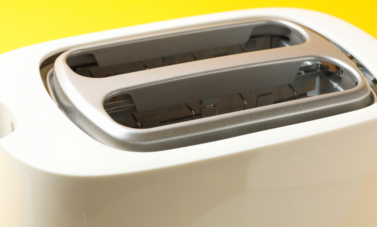 Toaster bräunt ungleichmäßig